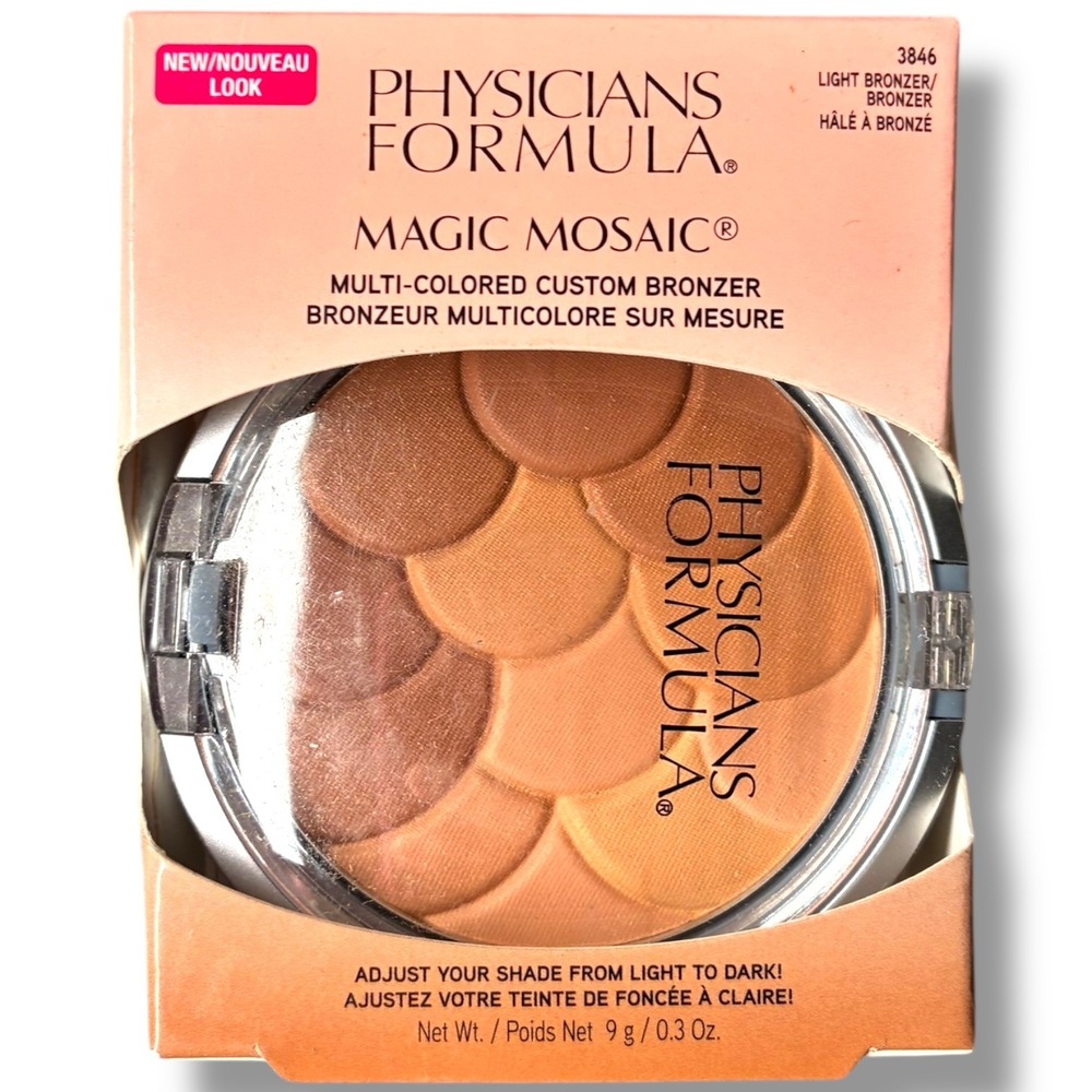 Physicians Formula Magic Mosaic Custom Bronzer Light Bronzer 0.3oz NIB‎